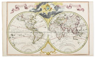 Mappemonde a l’usage du Roy. Par G… WORLD