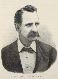 Mr. Robt. Butcher, M.L.A.