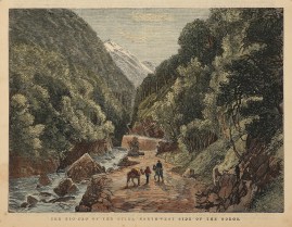 The Zig-Zag of the Otira, North-West Side of the Gorge.