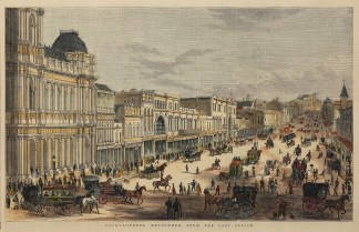 Bourke-Street, Melbourne, from the Post … Melbourne
