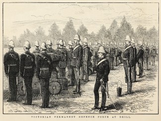 Victorian Permanent Defence Force at Dri… MILITARY