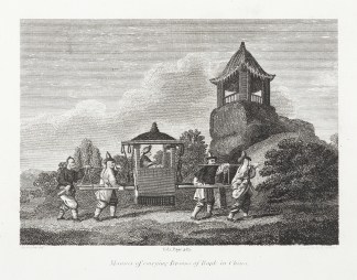 Manner of carrying Persons of Rank in Ch… China