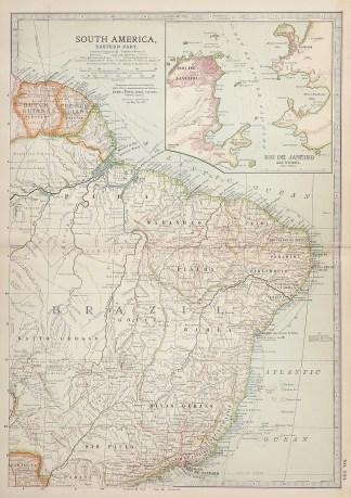 South America, Eastern Part. South America