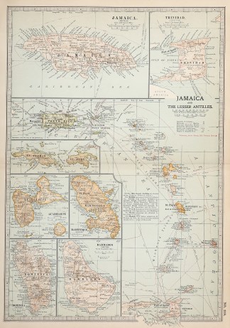 Jamaica and the Lesser Antilles. Caribbean & Central America
