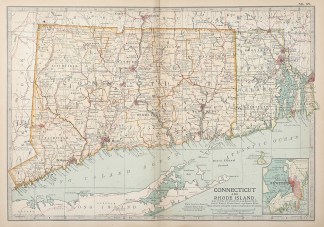 Connecticut and Rhode Island. United States