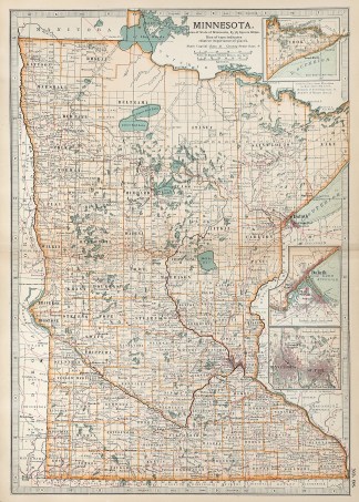 Minnesota. MAPS & GLOBES