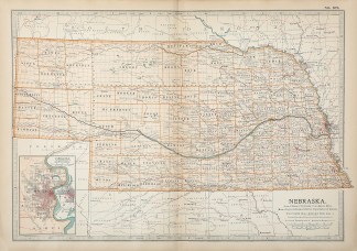 Nebraska. MAPS & GLOBES