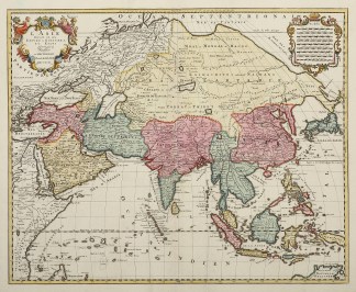 L’Asie Divisee en ses Empires Roya… MAPS & GLOBES