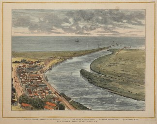 New harbour works at Greymouth, N.Z. NEW ZEALAND