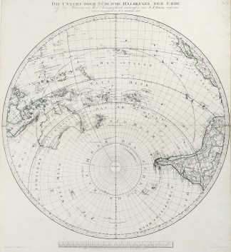Die untere oder sudliche Halbkugel der E… Hemispheres