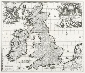 Accuratissima Angliae, Scotiae, et Hiber… BRITISH ISLES