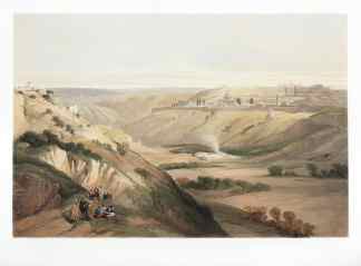 Jerusalem from the Mount of Olives. David Roberts