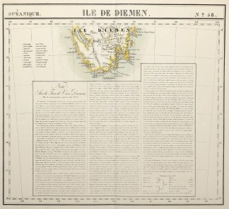 Ile de Diemen. Tasmania