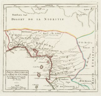 Partie Orientale De La Haute Guinée Africa Countries