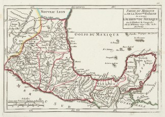 Partie Du Mexique on De La Nouv Ile Espa… Caribbean & Central America