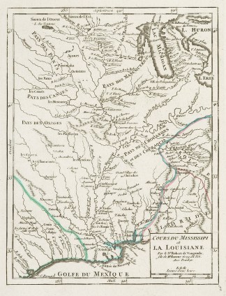 Cours Du Mississipi et La Louisiane MAPS & GLOBES