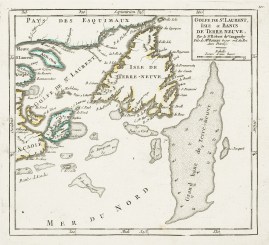 Golfe De St.Laurent, Isle et Bancs De Terre Neuve.