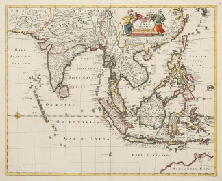 Tabula Indiae Orientalis. South Asia