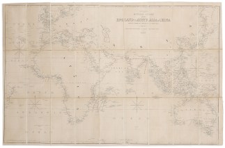 Wyld’s outline Chart from England … Cased Maps