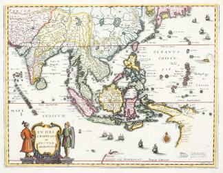 India Orientalis et Insulae Adiecentes. South Asia