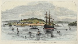 Biloela Island, Parramatta River. Sydney