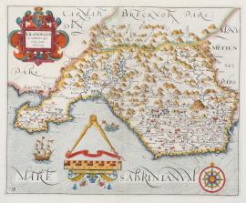 Glamorgan Comitatus qui olim pars Silurum