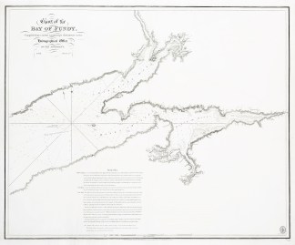 Chart of the Bay of Fundy, Compiled from… Americas