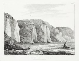 Clay Cliffs, White Cliff Bay. I.W.