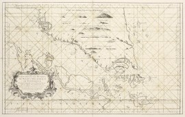 Carte réduite des Détroits de Malaca, Sincapour, et du Gouverneur: dressée au dépost des cartes et plans de la marine pour la service des vaisseaux du Roy par ordre de M. de Machault, garde des sceaux de France Ministre et Secretaire d'Etat aiant le Departement de la Marine par M. Bellin, Ing.r de la marine et du Depost des Plans sur les memoires et la carte manuscrite du Sr. Dauge Pilote au service de la campagne des Indes