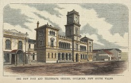 The New Post and Telegraph Offices, Goulburn, New South Wales. AUSTRALIA The New Post and Telegraph Offices, Goulburn, New South Wales.