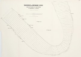 Soundings of Brisbane River from the Bridge to Sha… Acquisitions Maps