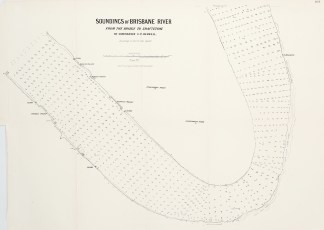 Soundings of Brisbane River from the Bri… Queensland-Brisbane
