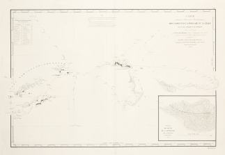 Carte Contenant les Routes et les Reconn… Antarctica, Southern Waters