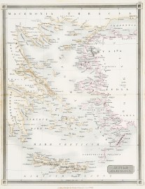 Insulae Aegaei Maris. MAPS & GLOBES