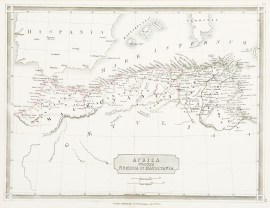 Africa Propryia Numidia et Mauritania. Acquisitions Maps Africa Propryia Numidia et Mauritania.