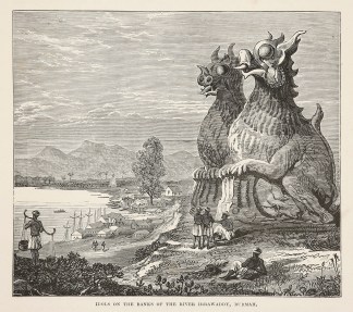 Idols on the Banks of the River Irrawadd… TOPOGRAPHICAL VIEWS