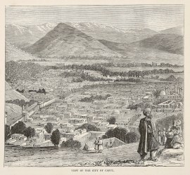 View of the City of Cabul. sic Himalayan Regions