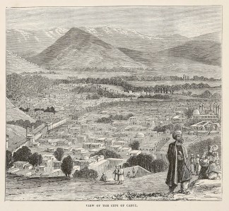 View of the City of Cabul. sic TOPOGRAPHICAL VIEWS