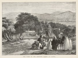 The Tomb of the Emperor Baber at Cabul. Himalayan Regions