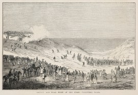 Review and Sham Fight of the Otago Volunteer Force… South Island