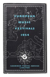 European Music Festivals 1954 PRINTS & PHOTOGRAPHS