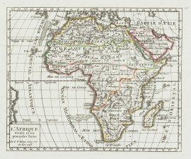 L'Afrique Divisee en ses principales Parties