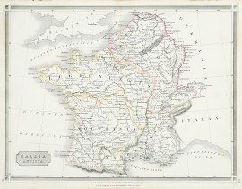 Gallia Antiqua. Acquisitions Maps