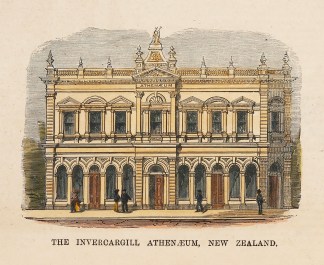The Invercargill Athenaeum, New Zealand. NEW ZEALAND