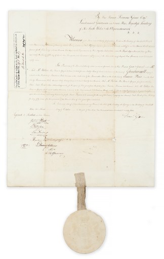 Land Grant to Neil McKellar of sixty acr… New South Wales