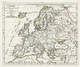 L’Europe Divisee Suivant ses Princ… Acquisitions Maps