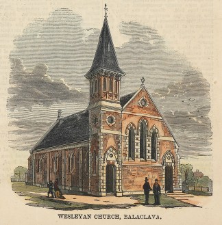Wesleyan Church, Balaclava. Victoria